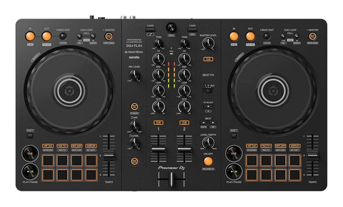Pioneer DJ DDJ-FLX4 2-deck Rekordbox and Serato DJ Controller - Black