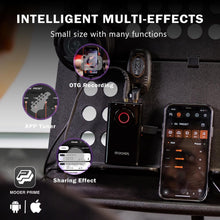MOOER PRIME P1 Smart Pedal, Black Graphite Pocket Guitar Multi-Effects Pedal with App