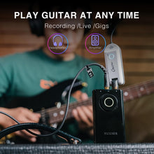 MOOER PRIME P1 Smart Pedal, Black Graphite Pocket Guitar Multi-Effects Pedal with App