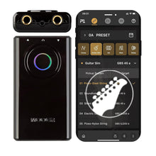 MOOER PRIME P1 Smart Pedal, Black Graphite Pocket Guitar Multi-Effects Pedal with App