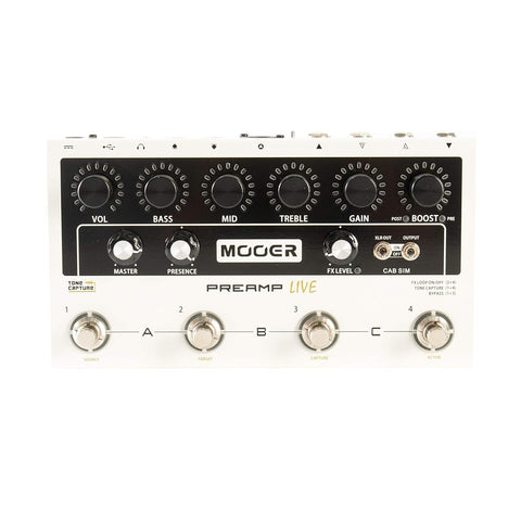 Mooer Preamp Live Digital Multi Preamp Pedal