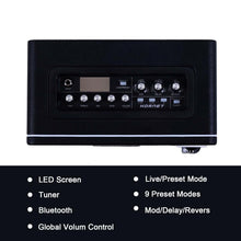 MOOER Guitar Amplifier Combo 15W, Practice Electric Guitar Amp with 9 Digital Amp Models, 6.5