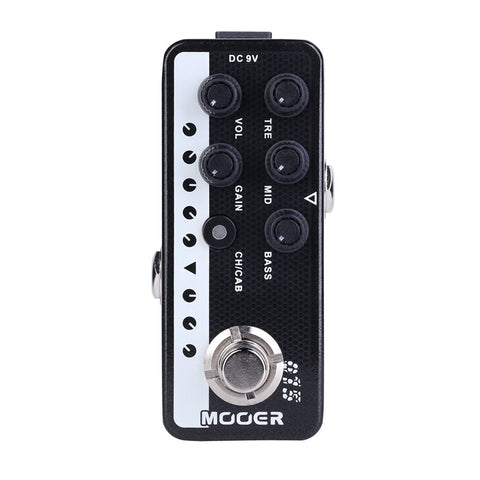 MOOER Phoenix Guitar Amplifier, Black, 15W, Digital Modeling, 3-Band EQ, 1 Channel, 6.35mm Jack, Compatible with Guitar