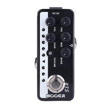 MOOER Phoenix Guitar Amplifier, Black, 15W, Digital Modeling, 3-Band EQ, 1 Channel, 6.35mm Jack, Compatible with Guitar
