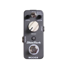 Mooer ShimVerb, digital reverb micro pedal