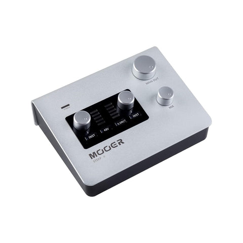 MOOER Steep? Multi-platform Audio Interface for Professional Recording, MIDI in/out Stero Soud With 24bit/192 Khz Audio Ports, Support Professional App Software