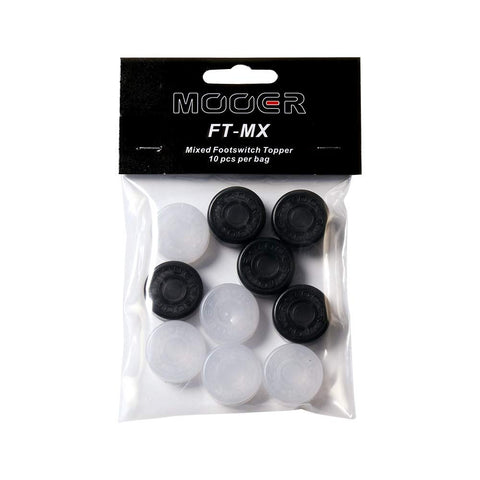 MOOER Black&amp;White Guitar Effects Pedal Footswitch Toppers