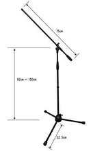 Proel RSM180 Microphone Stand, Black