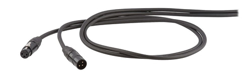 ProEl DHS240LU5 DH.BAL.CABLE.3P.XLR.M.6.3.ST.BK (5 Metres)