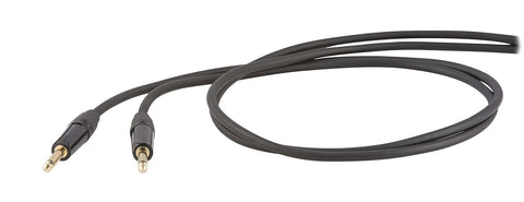 PROEL DHS100LU5 5M Black Instrument Cable with Die Hard ONEHERO 6.3mm Mono Plugs