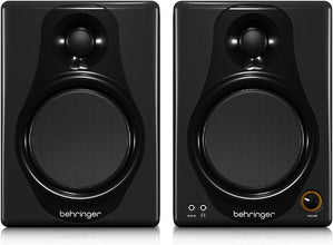 Behringer MEDIA 40USB High-Resolution,150 Watt Bi-Amped Digital Monitor Speakers with USB Input