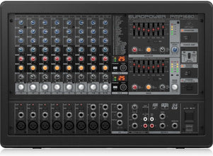Behringer Europower PMP1680S 10-channel 1600W Powered Mixer