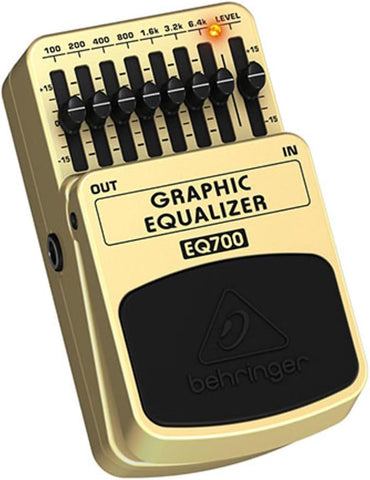 Behringer EQ700 7-Band Ultimate Graphic Equalizer Pedal