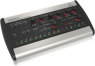 Behringer Powerplay P16-M 16-Channel Digital Personal Mixer & PYLE-PRO Microphone Stand - Universal Mic Mount with Heavy Compact Base