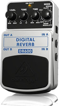 Behringer DR600 DIGITAL REVERB Digital Stereo Reverb Effects Pedal