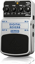 Behringer DR600 DIGITAL REVERB Digital Stereo Reverb Effects Pedal