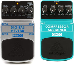 Behringer DR600 DIGITAL REVERB Digital Stereo Reverb Effects Pedal