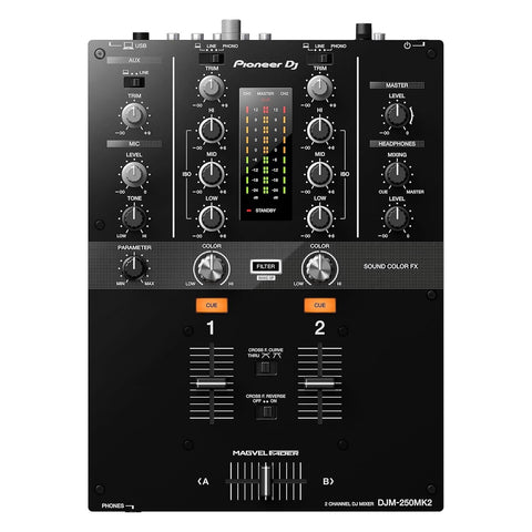 Pioneer DJM-250MK2 DJ Mixer With USB Connection, Black