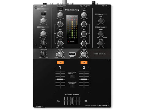 Pioneer DJM-250MK2 2-Channel DJ Mixer - Black