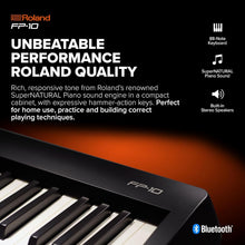 Roland Fp-10 88-Key Digital Piano, Black