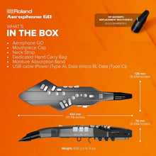 Roland AE-05 Aerophone GO Digital Wind Instrument, Graphite