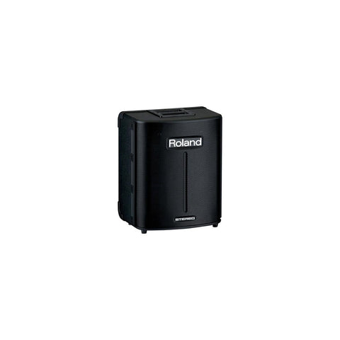 Roland BA-330 Battery Powered Portable AUX Stereo PA System, Black