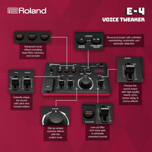Roland Aira Compact Voice Tweaker and Trransformation Tool, with Effects, and an Onboard Looper (E-4)