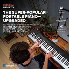 Roland FP-30X Digital Piano, Black