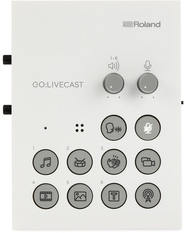 Roland GO: LIVECAST Live Streaming Studio for Smartphones