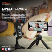 Roland GO:Podcast Video Podcasting Studio for Smartphones