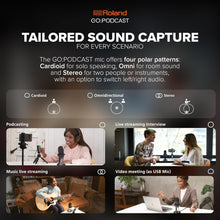 Roland GO:Podcast Video Podcasting Studio for Smartphones