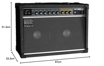 Roland JC-40 40W 2x10 Jazz Chorus Guitar Combo Amp