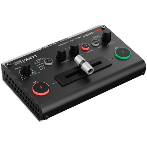 Roland V-02HD MK II ? Streaming Video Mixer ? The World?s Easiest Two-Camera Livestreaming Solution. Ideal for Online Teachers, Gamers, Worship and All Other Content Makers
