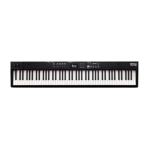 Roland RD-08 Stage Piano | Authentic RD Sound &amp; Playability | Streamlined Design | 88-Note Weighted Action PHA-4 Keyboard | Expandable Features | +3,000 Built-in Sounds