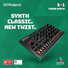 Roland S-1 Tweak Synth Compact Polyphonic Synthesizer