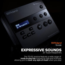 ROLAND TD-02KV V-DRUMS ELECTRONIC DRUM SET