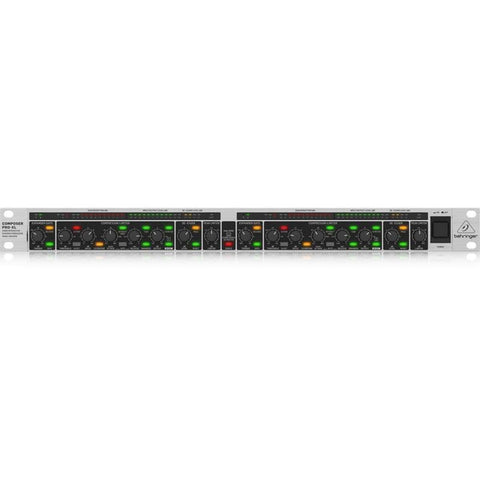 Behringer MDX2600 V2 Reference-Class 2-Channel Expander/Gate/Compressor/Peak Limiter with Integrated De-Esser, Dynamic Enhancer and Tube Simulation