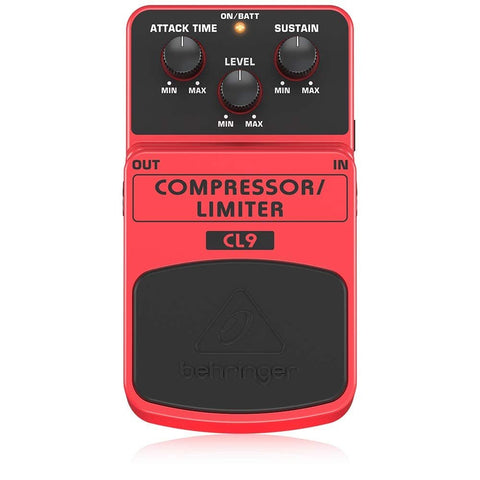 Behringer COMPRESSOR/LIMITER CL9 Classic Compressor/Limiter Effects Pedal