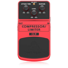 Behringer COMPRESSOR/LIMITER CL9 Classic Compressor/Limiter Effects Pedal