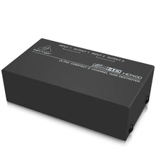 Behringer MicroHD HD400 Ultra-Compact 2-Channel Hum Destroyer, Silver