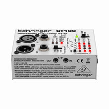 Behringer CT100 Cable Tester, Silver