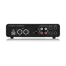 Behringer U-Phoria UMC204HD Audiophile 2x4, 24-Bit/192 kHz USB Audio/MIDI Interface with Midas Mic Preamplifiers