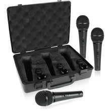 Behringer Ultravoice Xm1800S Dynamic Cardioid,USB Unidirectional Vocal Microphones,3-Pack(Black)