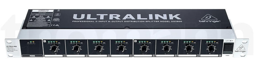 Behringer DS2800 Professional 2-Input 8-Output Distribution Splitter