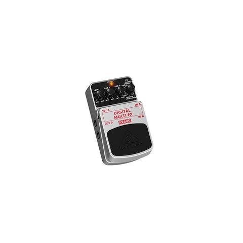 Behringer FX600 Digital Stereo Multi-Effects Pedal (Grey)