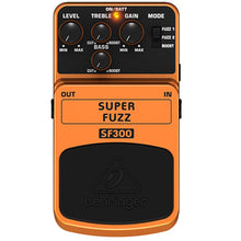 Behringer SF300 Super Fuzz Guitar Effects Pedal