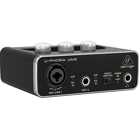 Behringer U-PHORIA UM2 2 x 2 Audio interfacce with USB 2.0
