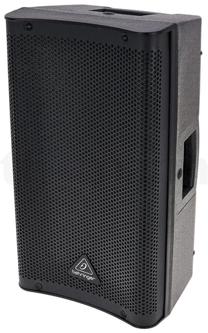 Behringer DR110DSP Active 1,000 Watt 10" PA Speaker System with DSP and 2-Channel Mixer With Bluetooth Connection, Black