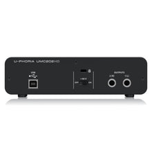 Behringer UMC202HD U-Phoria USB Audio Interface with MIDAS Microphone Preamplifiers
