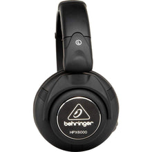 Behringer HPX6000 DJ Over Ear Wired Headphones (Black)